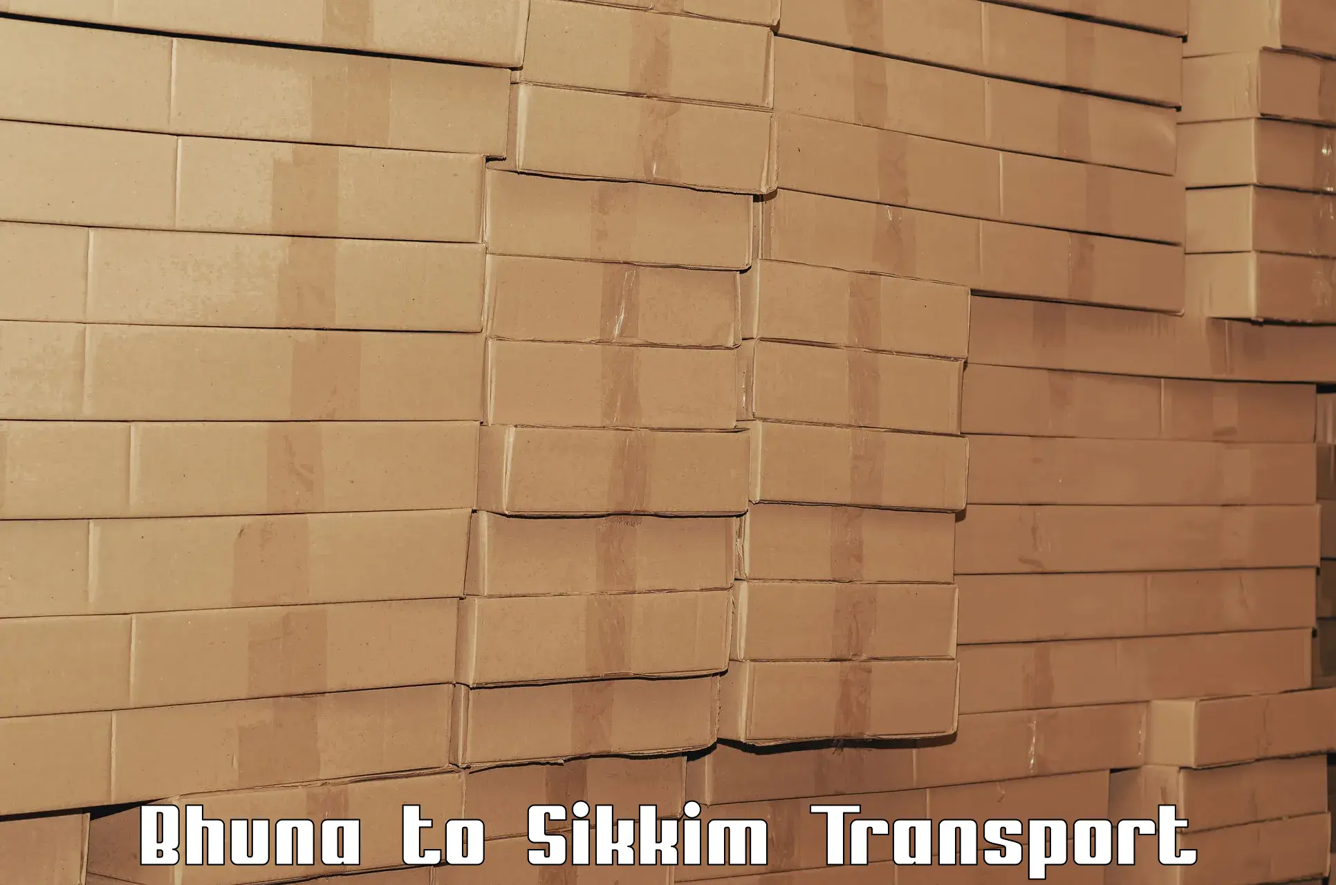 Pick up transport service Bhuna to NIT Sikkim