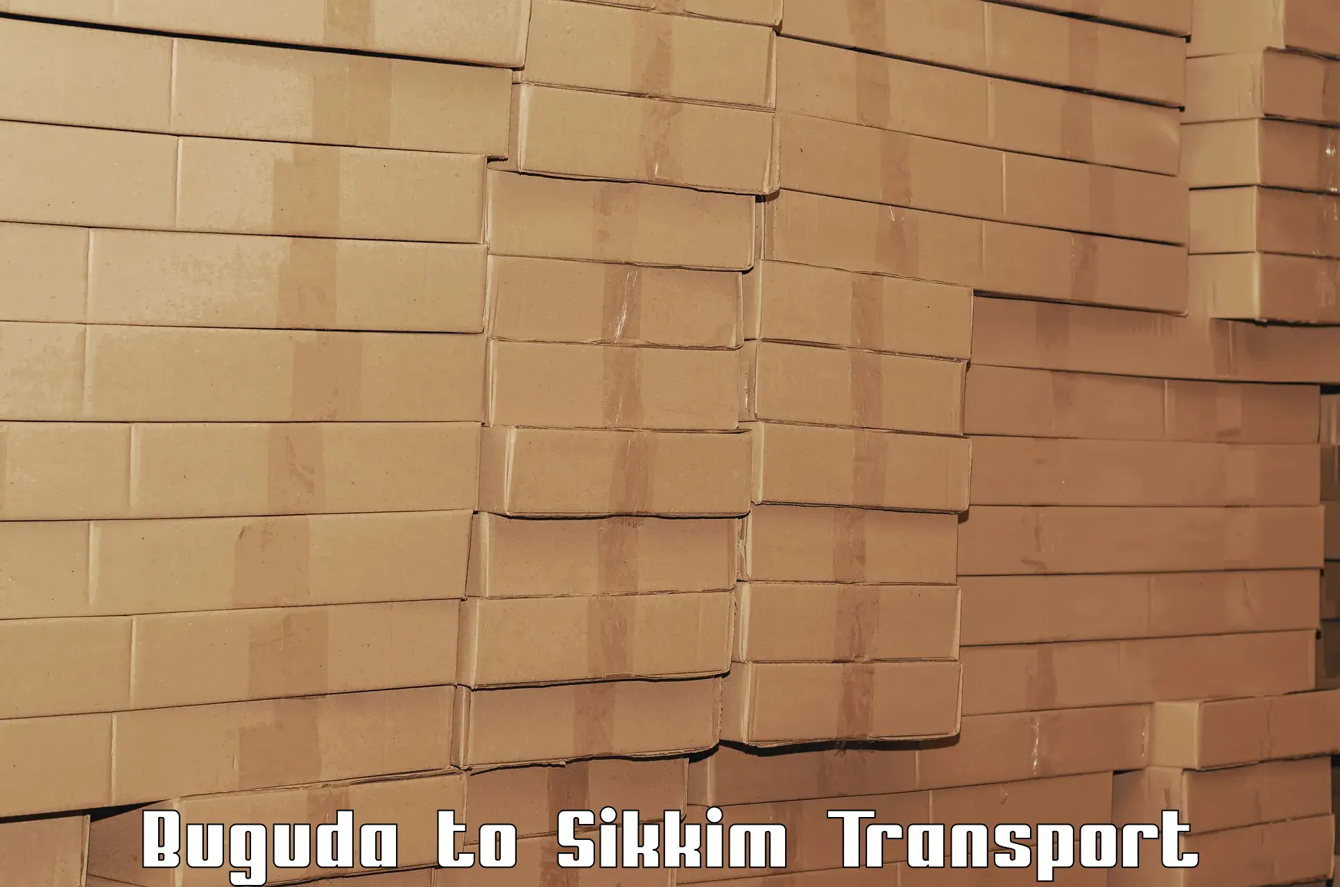 Scooty parcel Buguda to North Sikkim