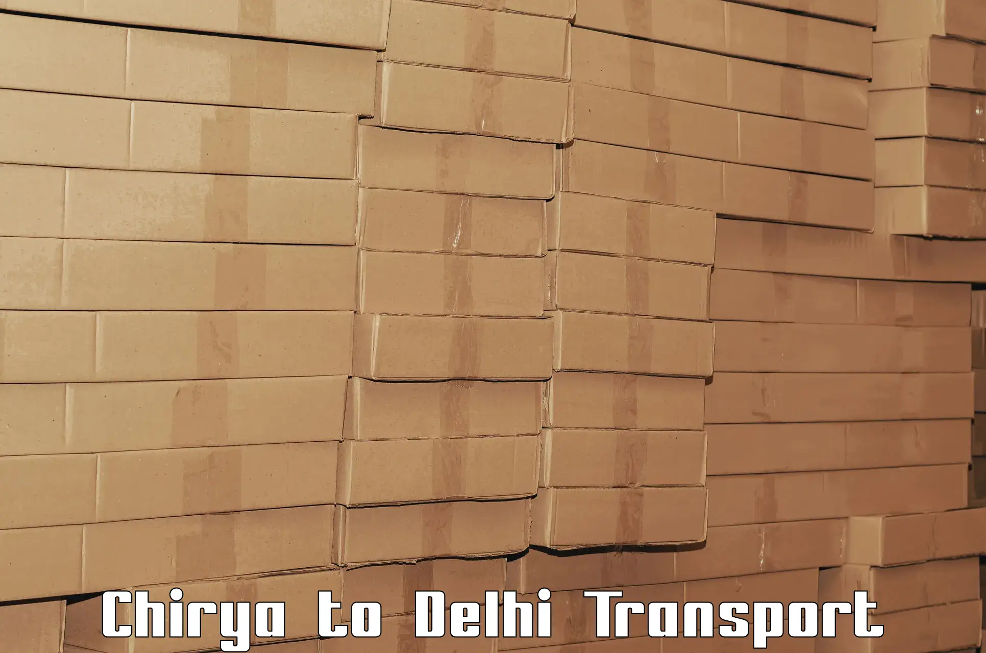 Vehicle transport services Chirya to Indraprastha