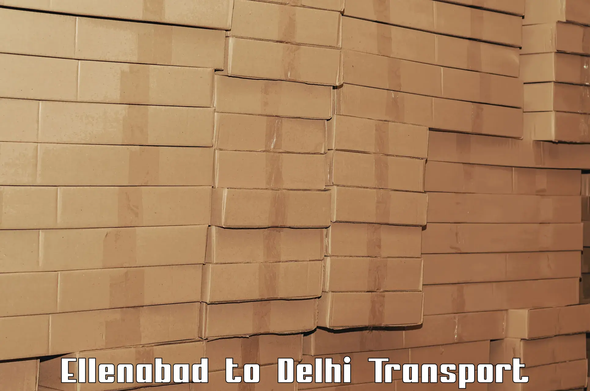 Transport bike from one state to another Ellenabad to Jawaharlal Nehru University New Delhi