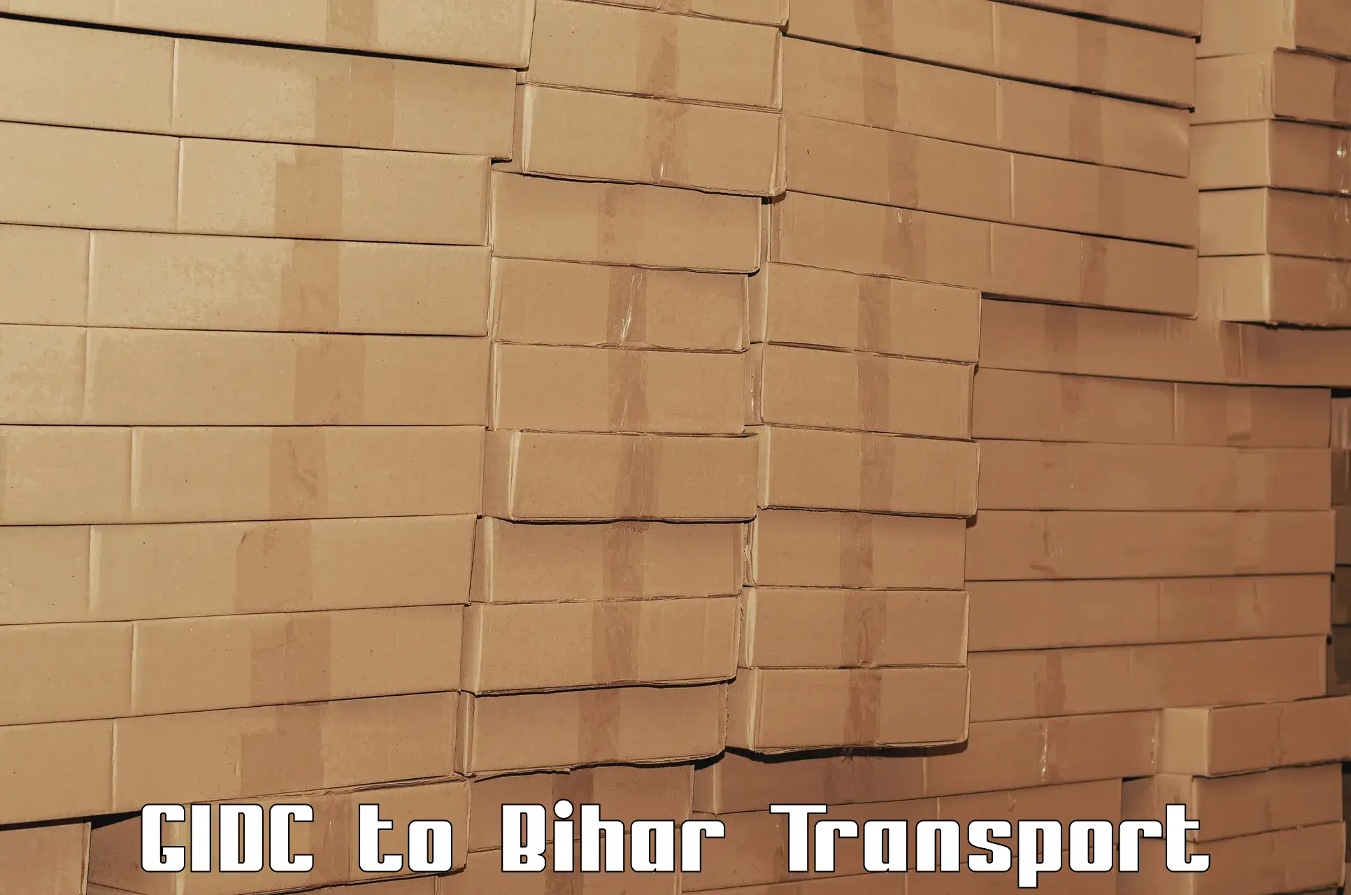 Online transport booking GIDC to Bhagalpur