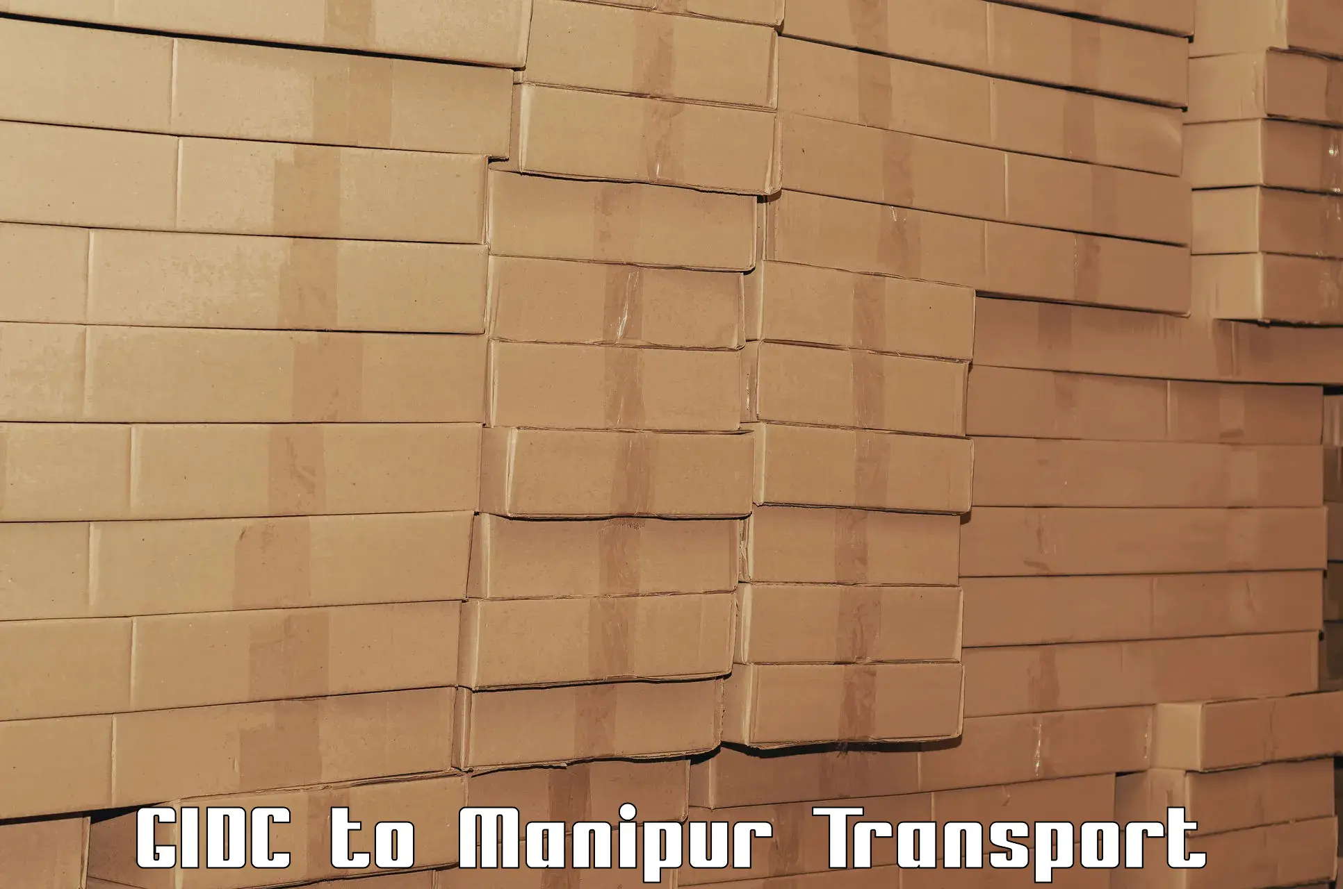 Transport services GIDC to Churachandpur
