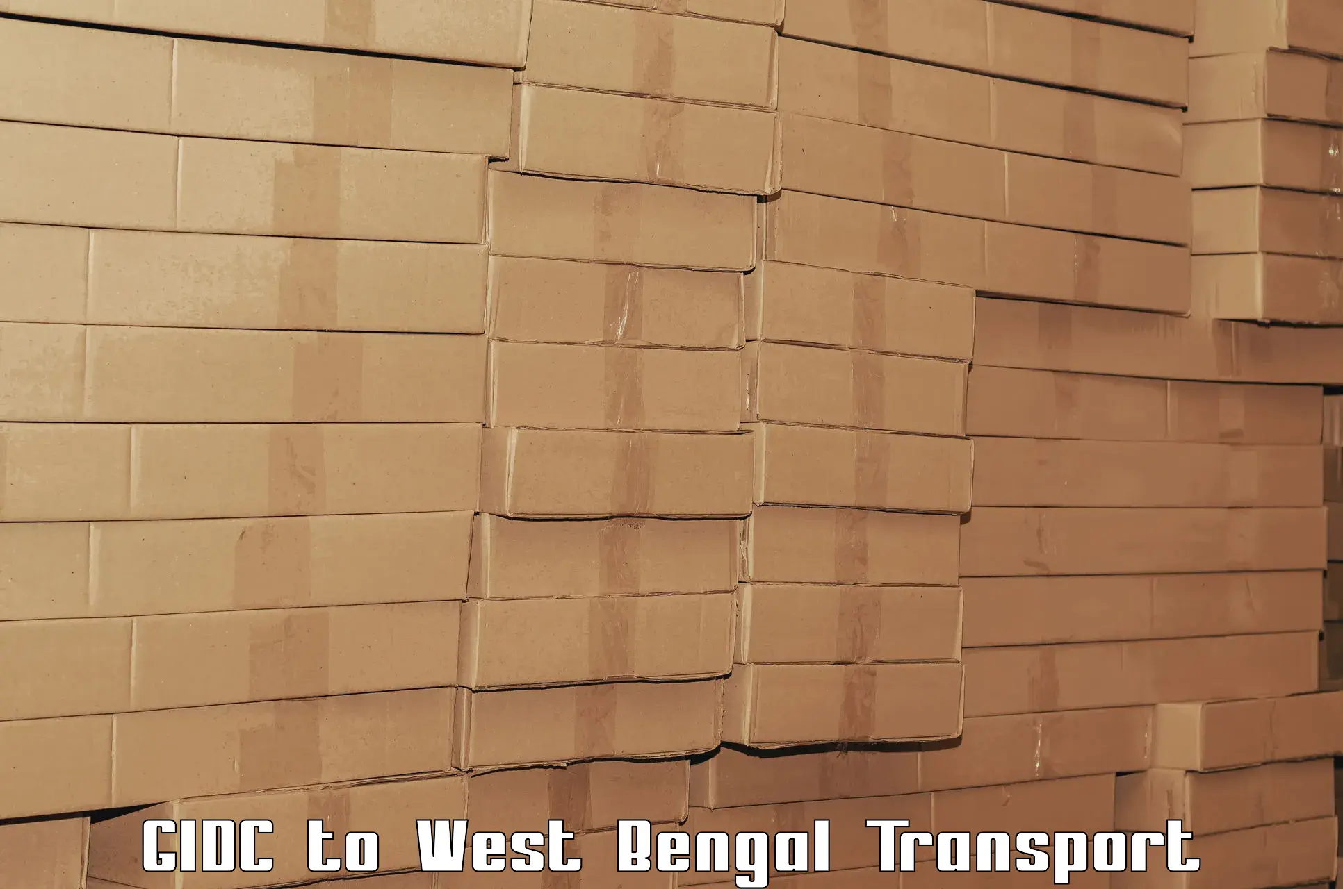 Two wheeler parcel service GIDC to Kharagpur