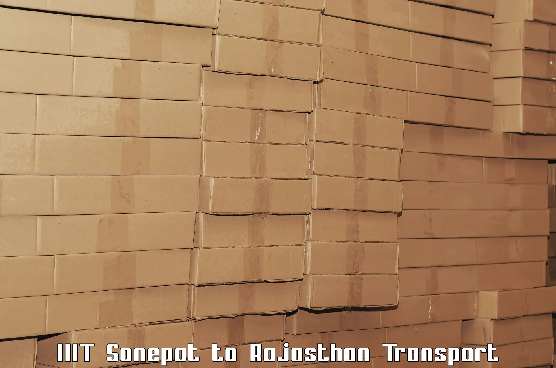 Interstate transport services IIIT Sonepat to Neemrana