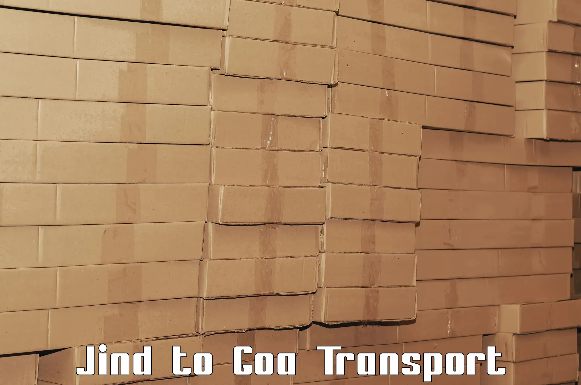 Container transportation services Jind to NIT Goa