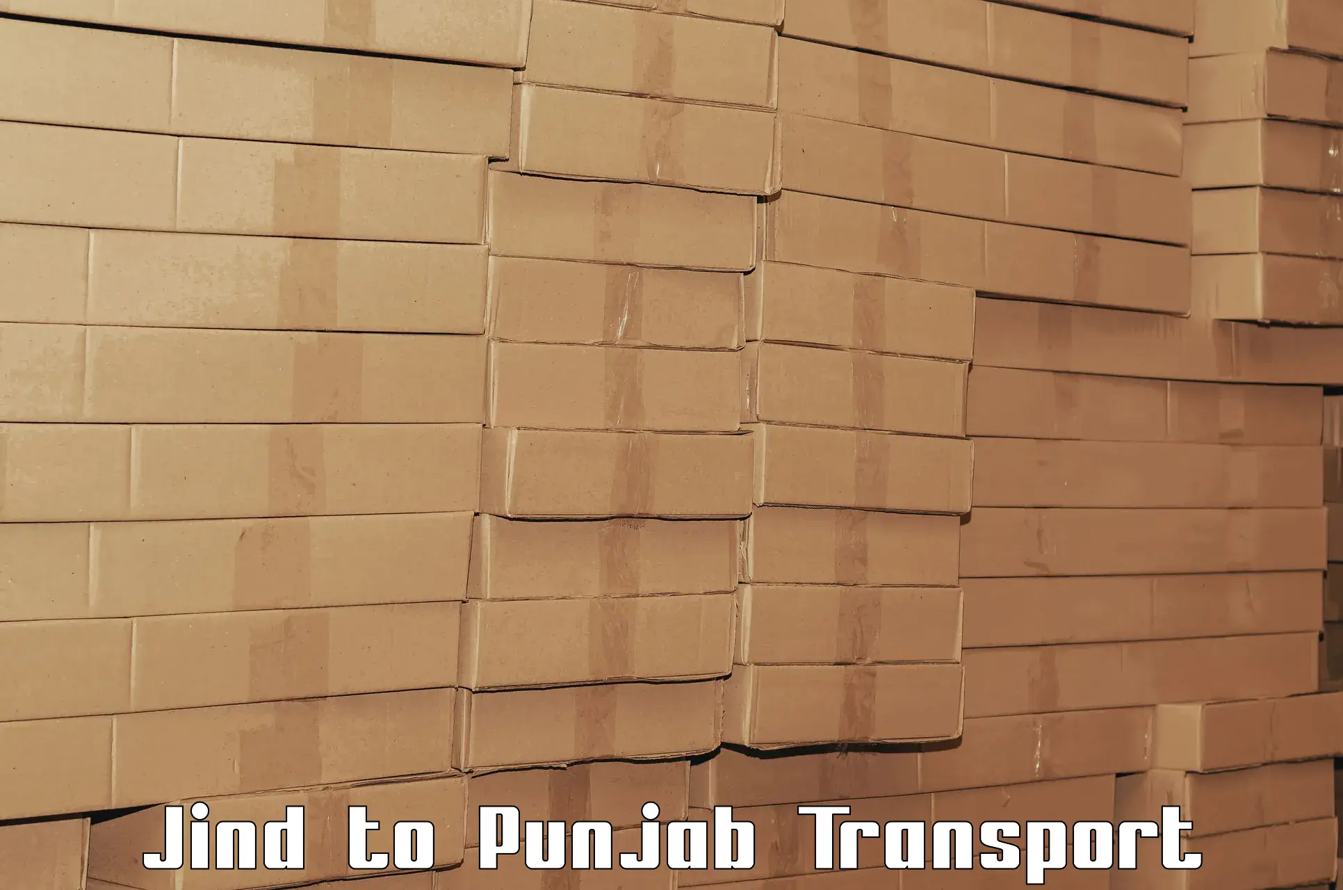 Cargo transportation services Jind to Jhunir