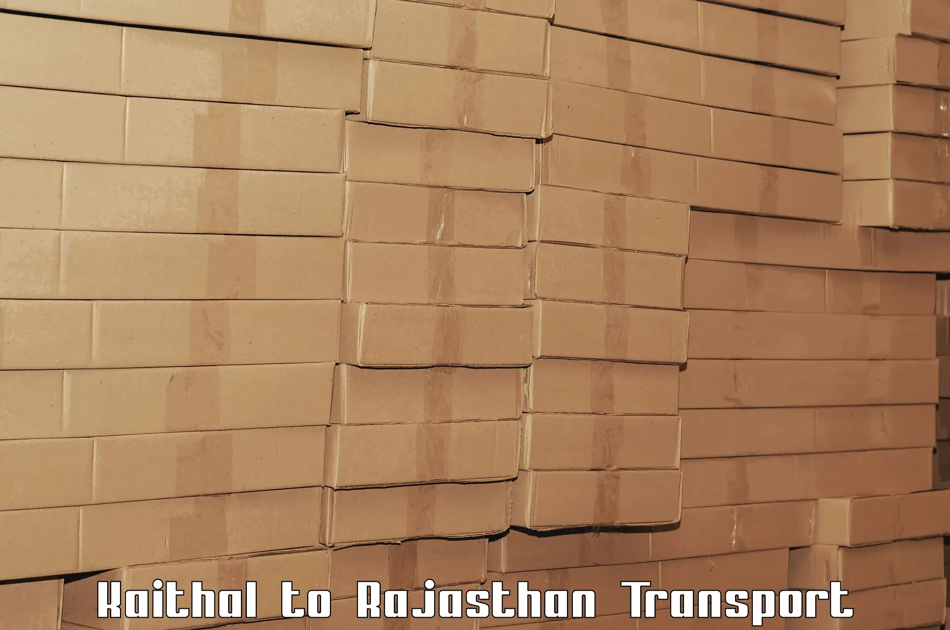 Goods transport services Kaithal to Rajasthan