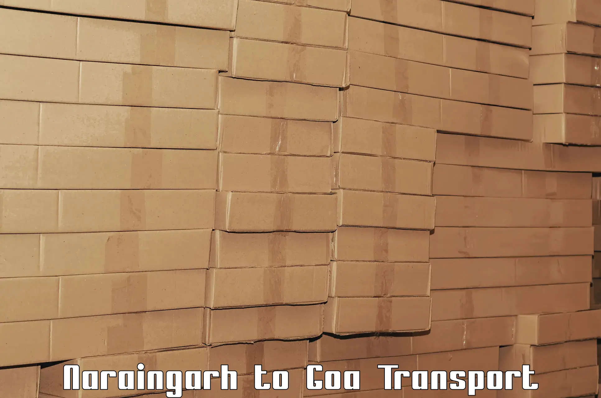 Interstate goods transport Naraingarh to Goa