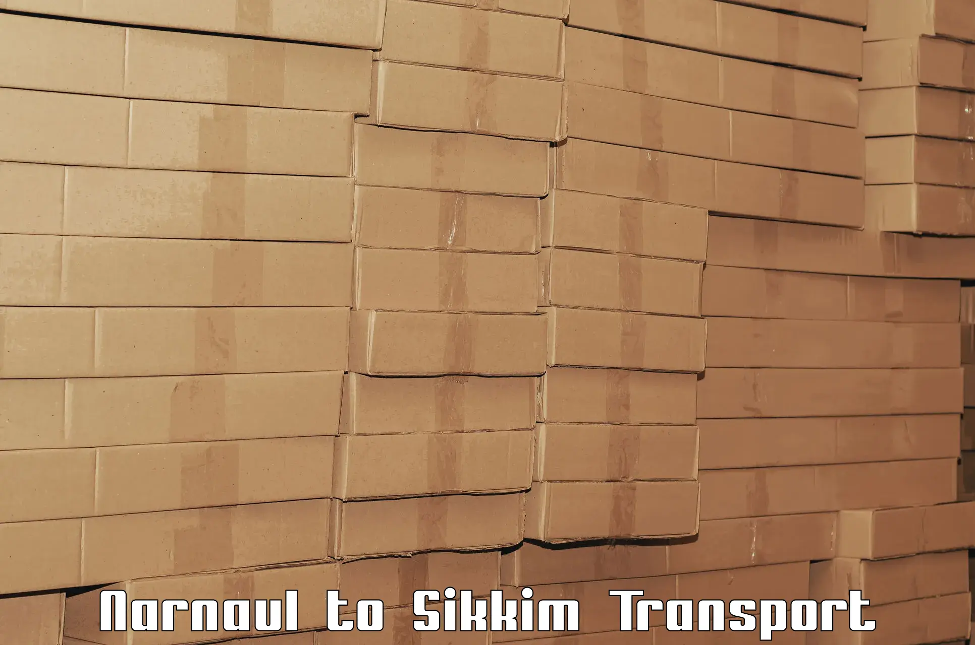 Road transport services in Narnaul to Sikkim
