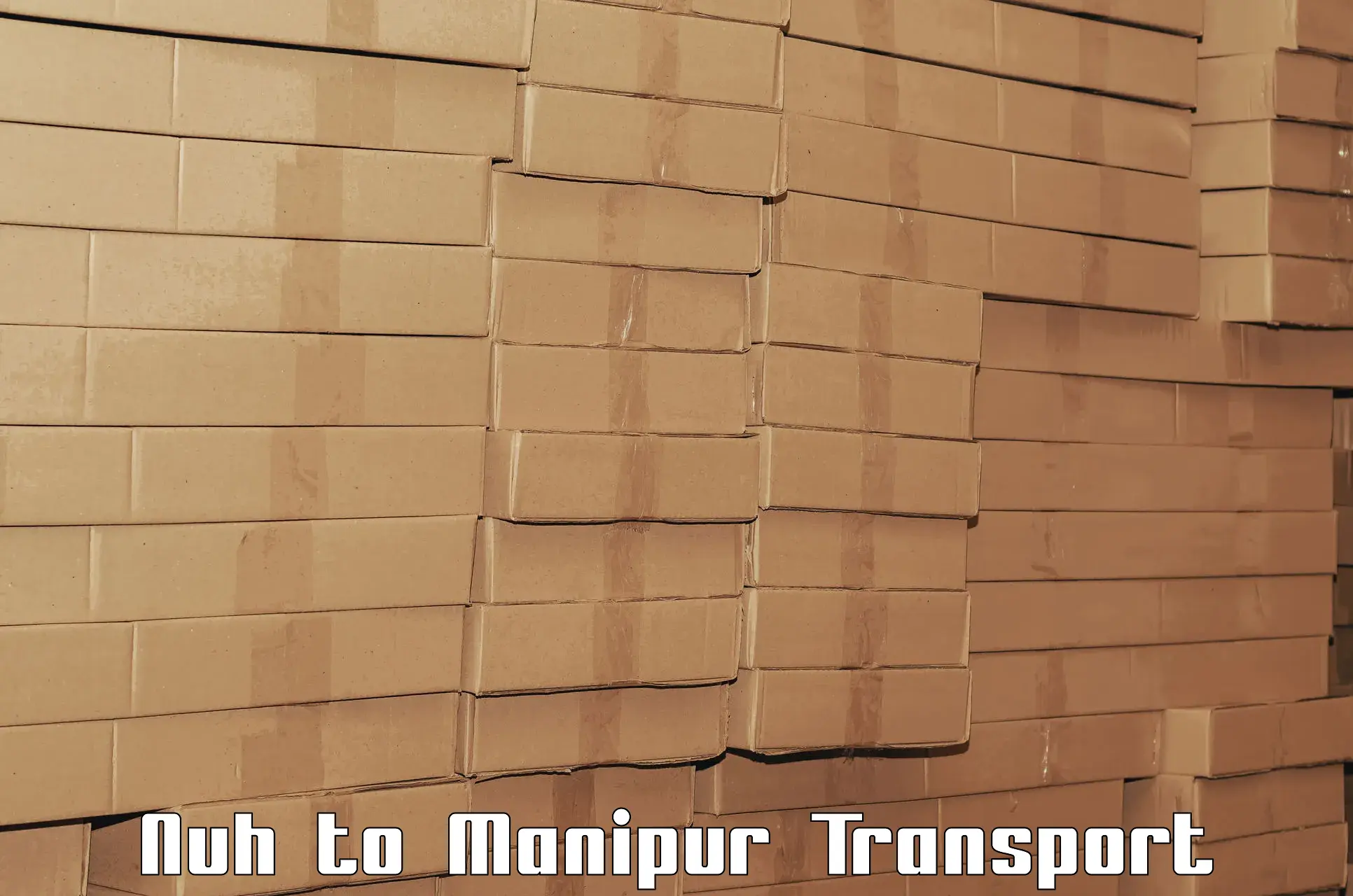 Air cargo transport services Nuh to NIT Manipur