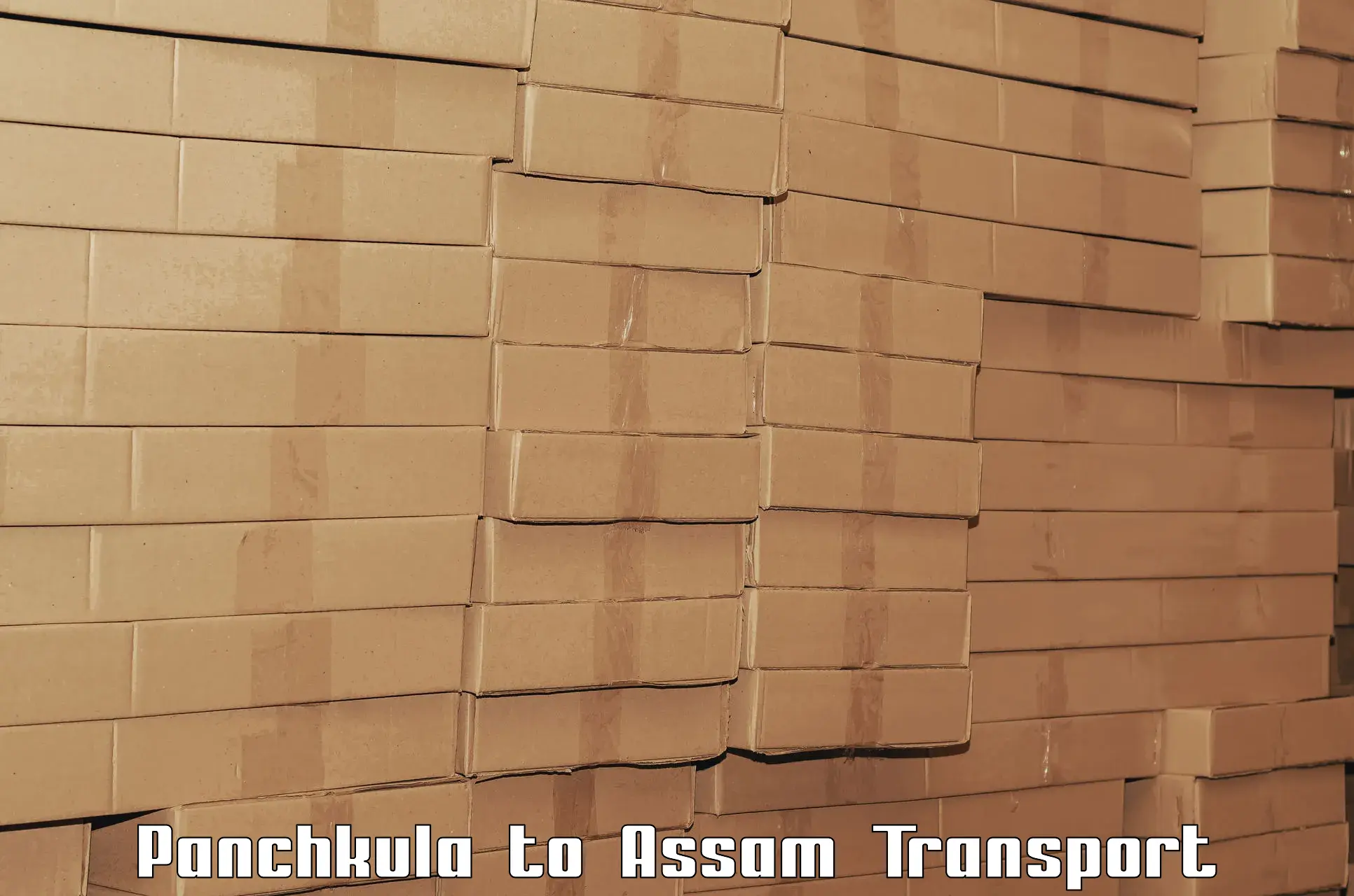 Daily parcel service transport Panchkula to Lala Assam