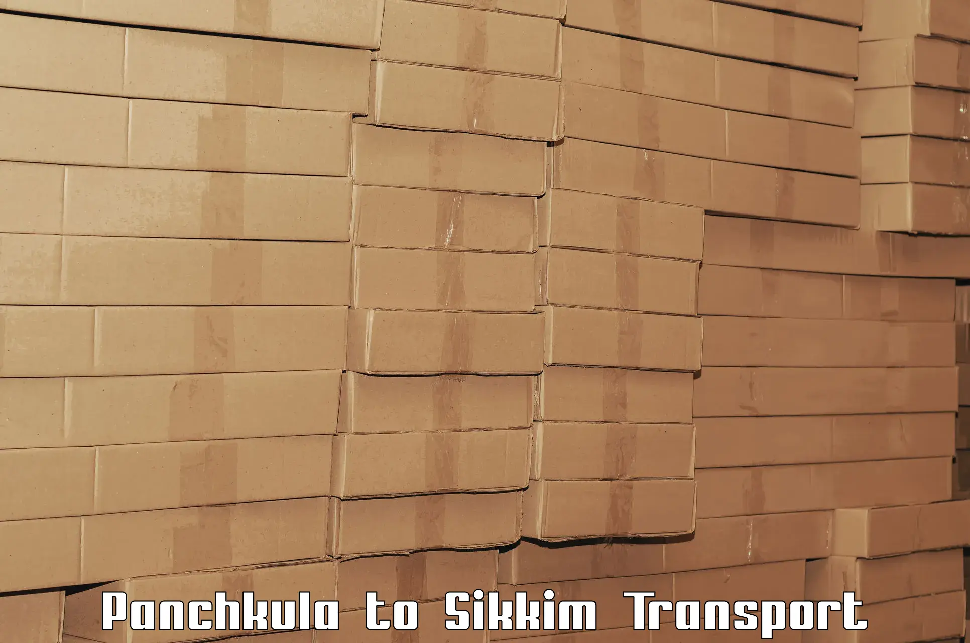 Bike transport service Panchkula to Sikkim