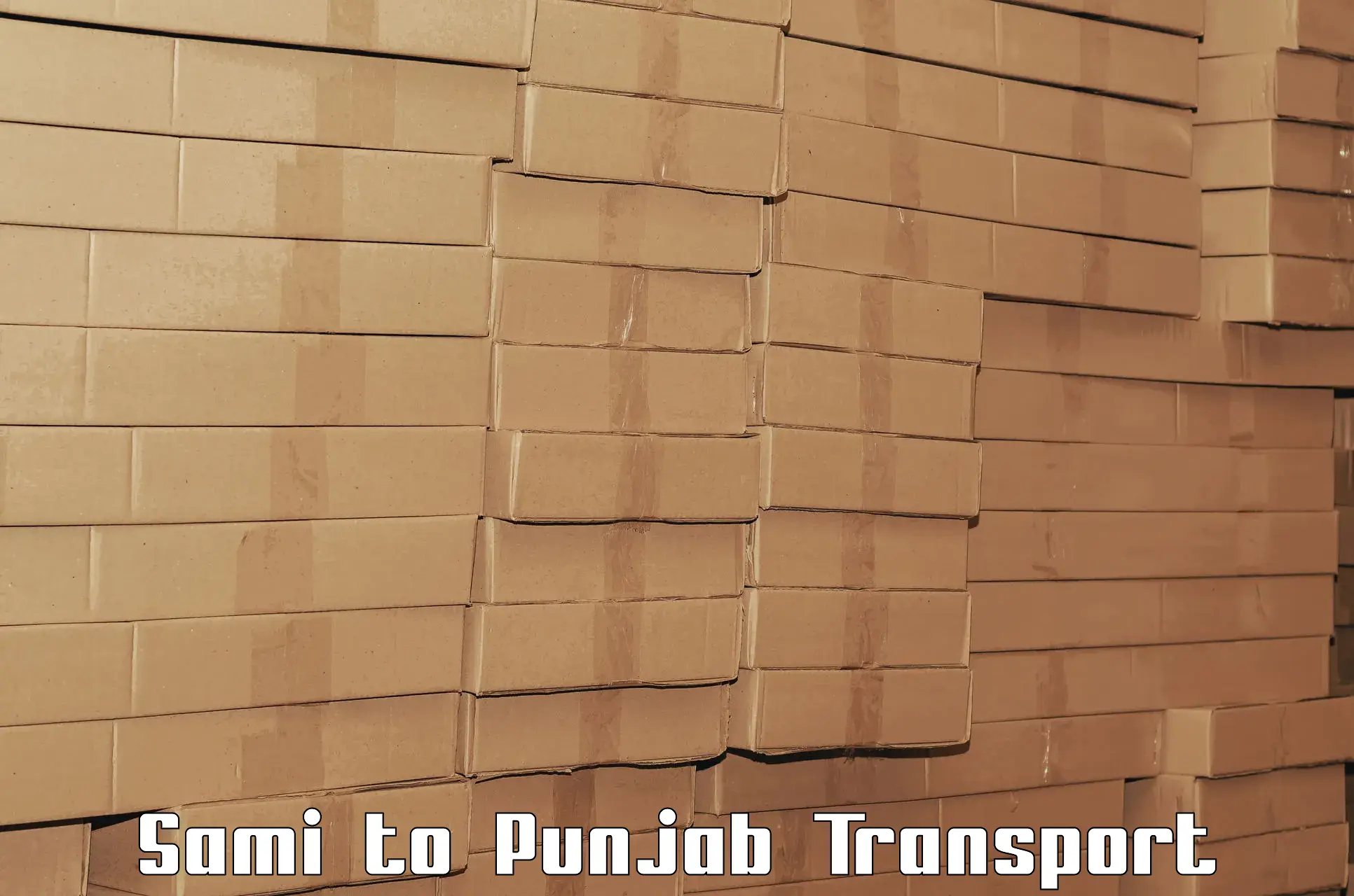 Bike shipping service Sami to Punjab