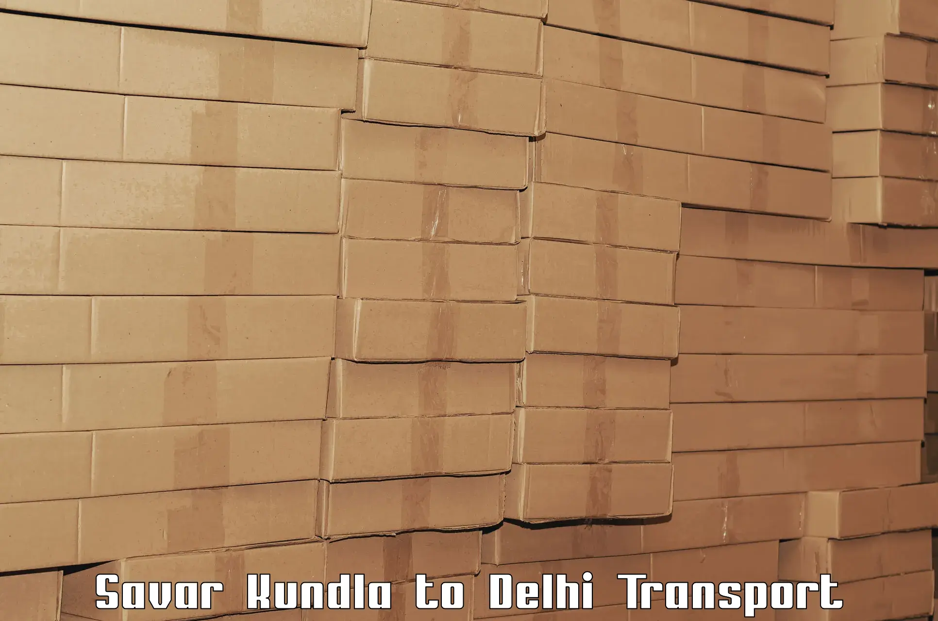Two wheeler transport services Savar Kundla to Jamia Millia Islamia New Delhi