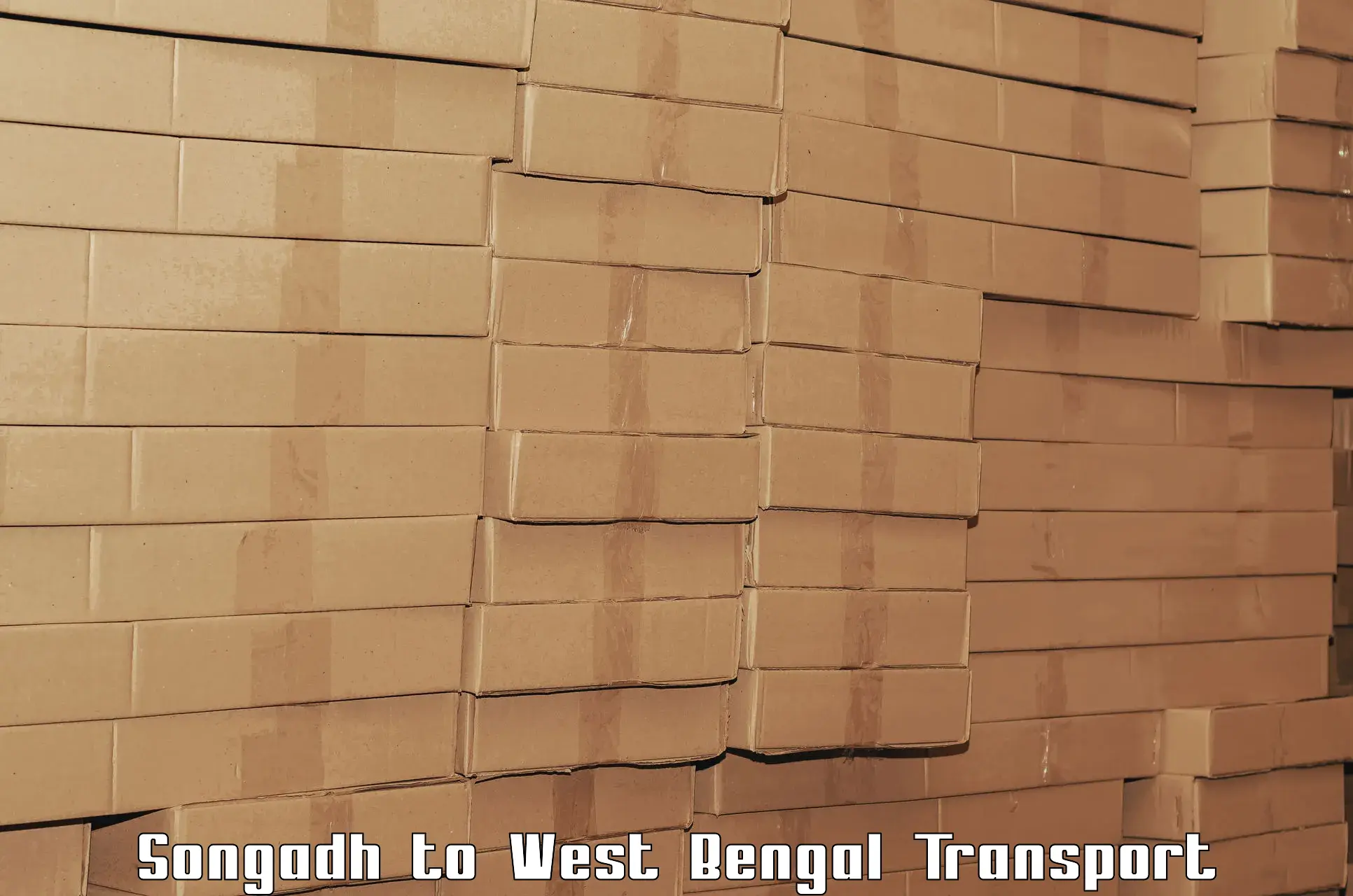 Logistics transportation services Songadh to Bandel