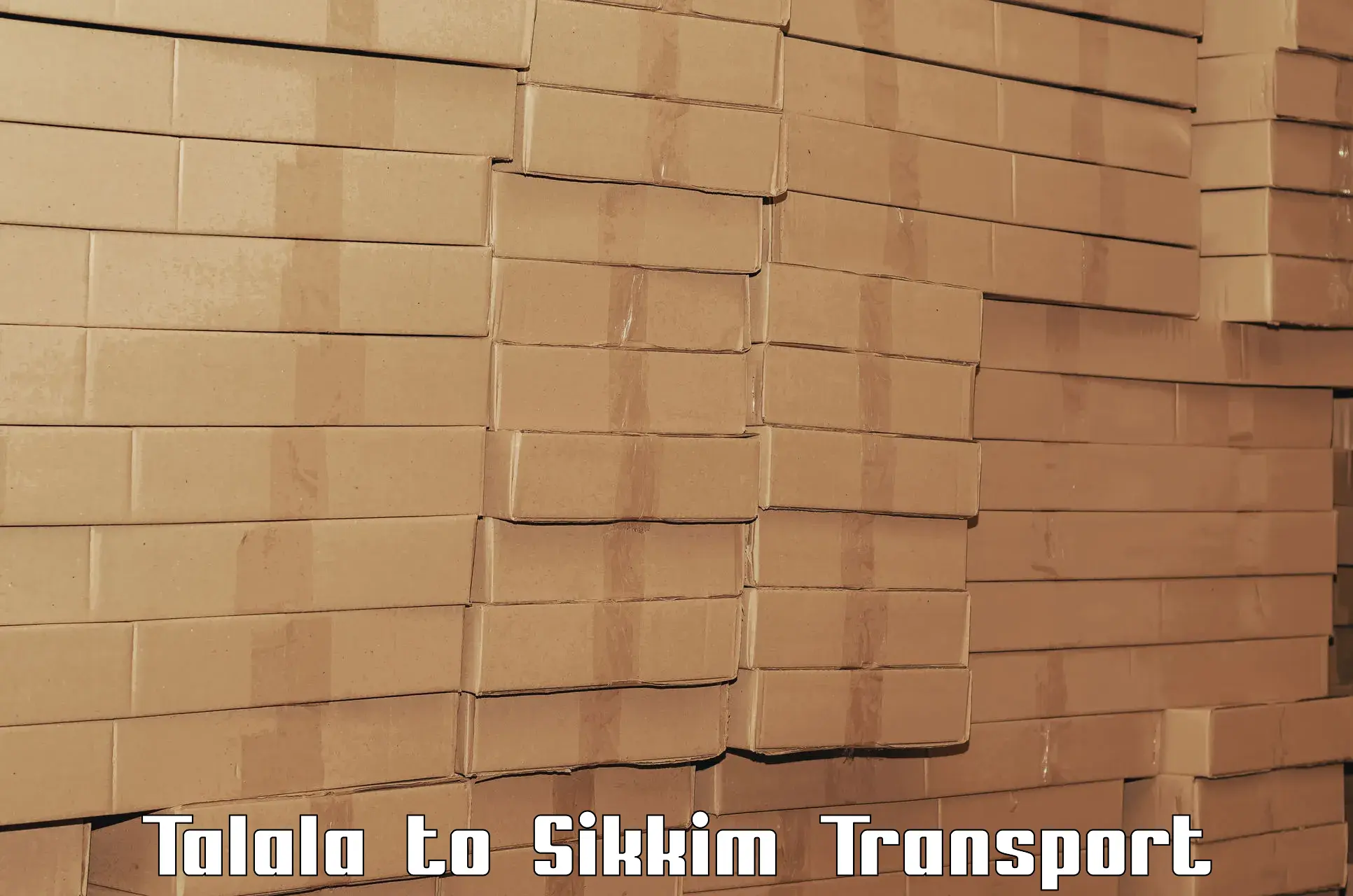 Air freight transport services in Talala to Sikkim