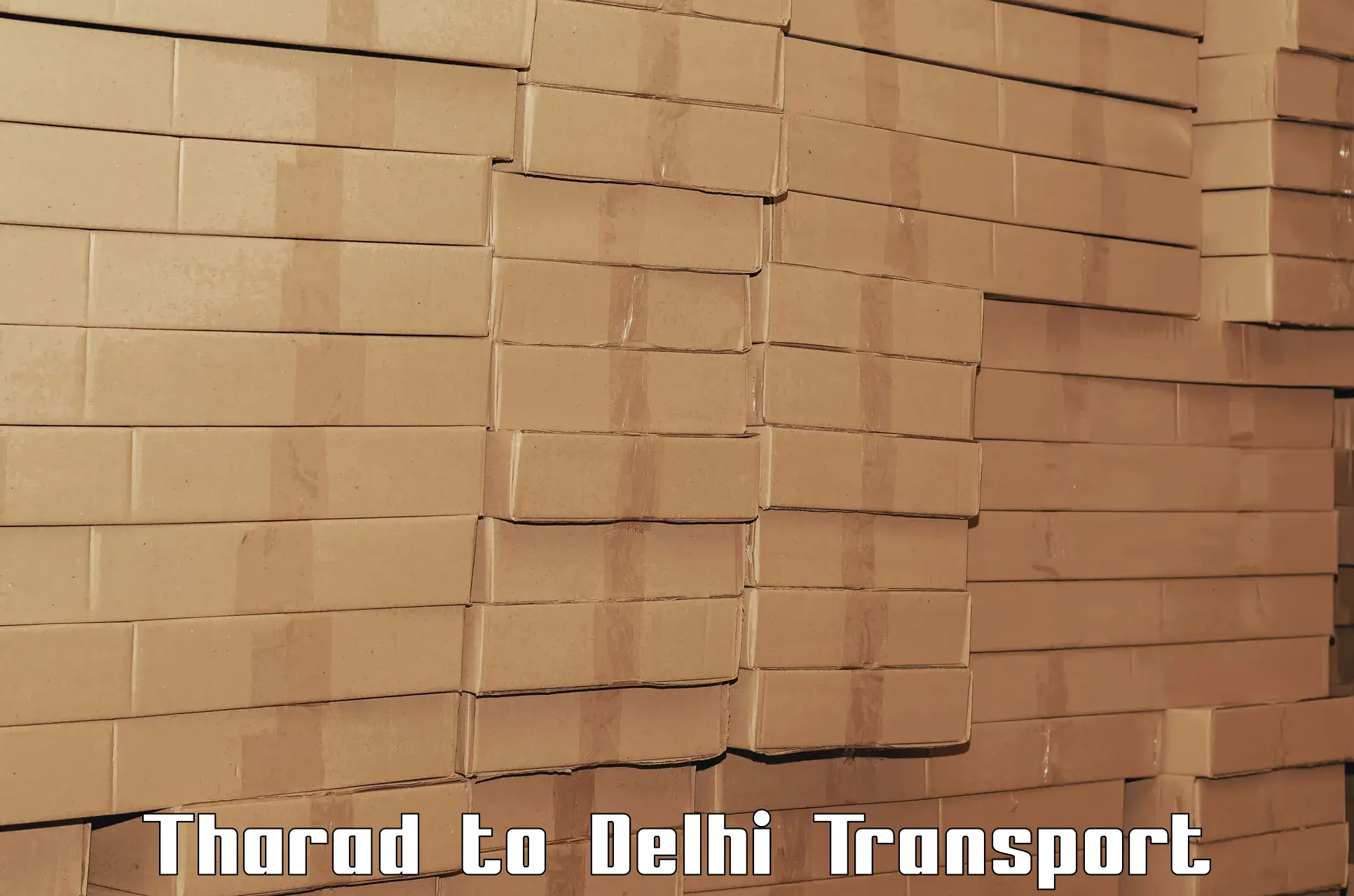 Interstate transport services Tharad to Jhilmil