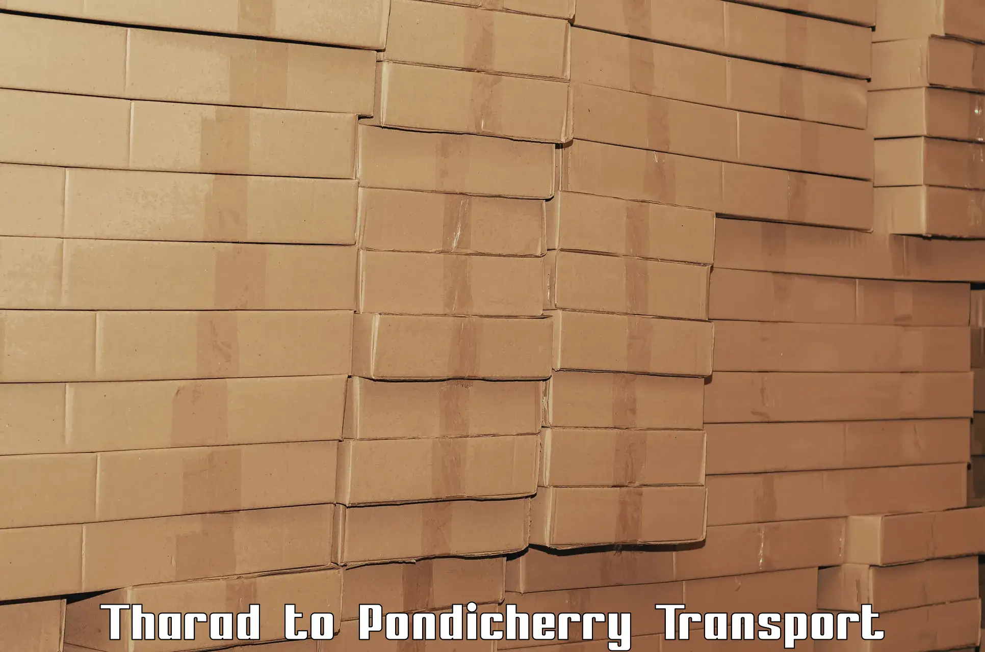 Part load transport service in India Tharad to Pondicherry University