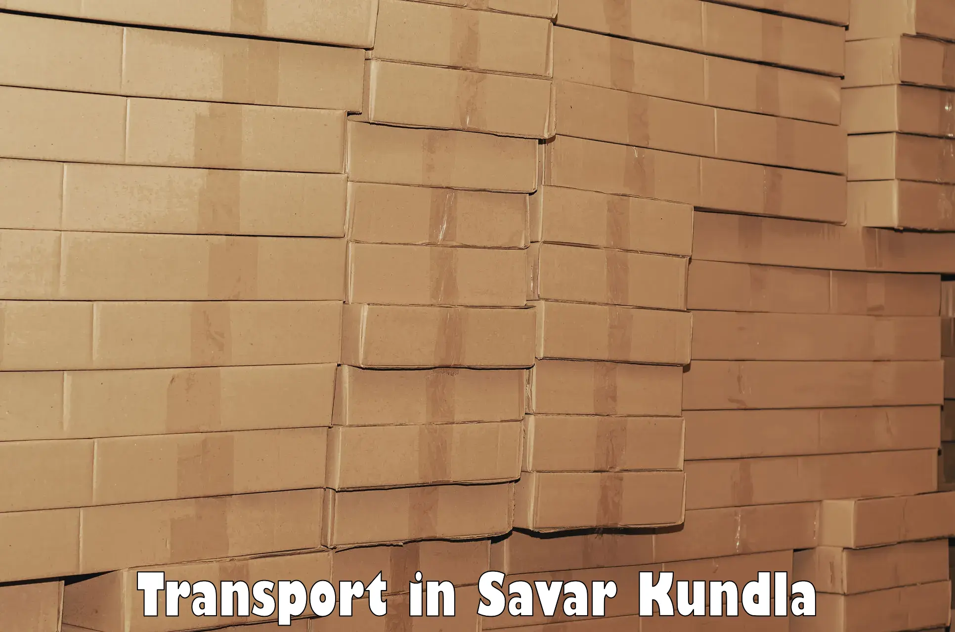Cargo transport services in Savar Kundla