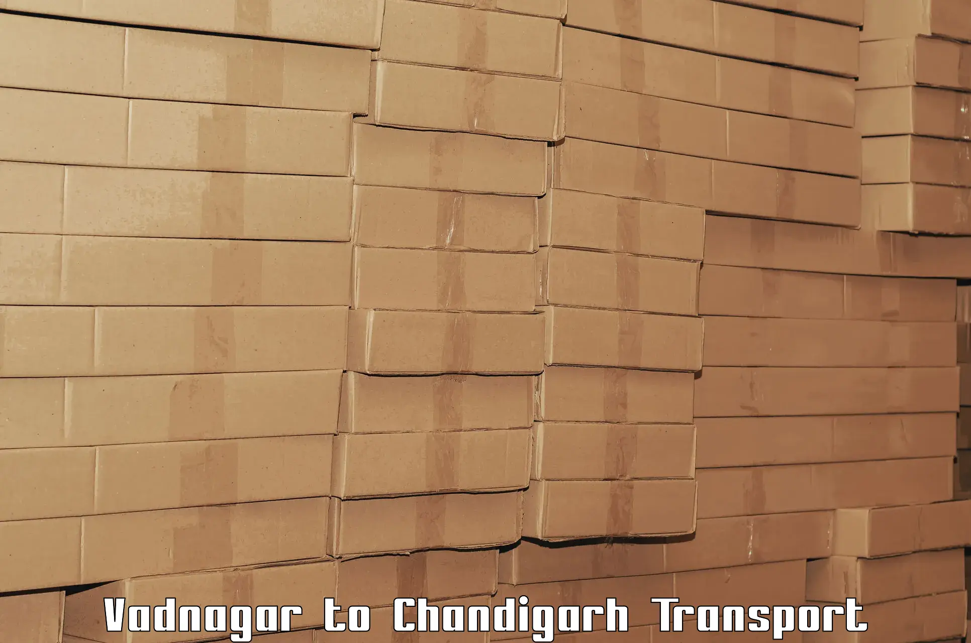 International cargo transportation services in Vadnagar to Panjab University Chandigarh