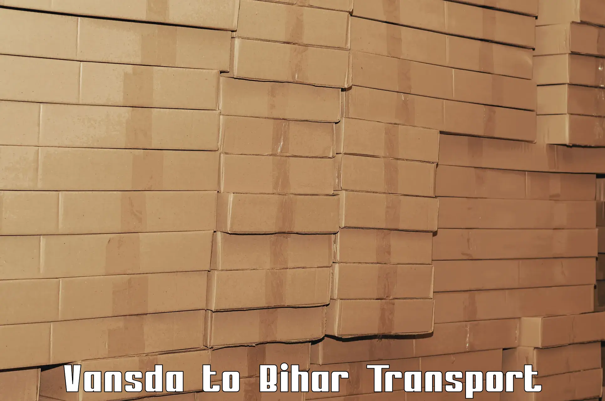 Goods transport services Vansda to Barh