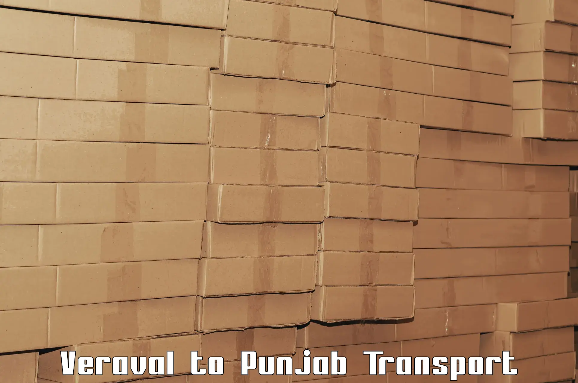 Part load transport service in India in Veraval to Barnala