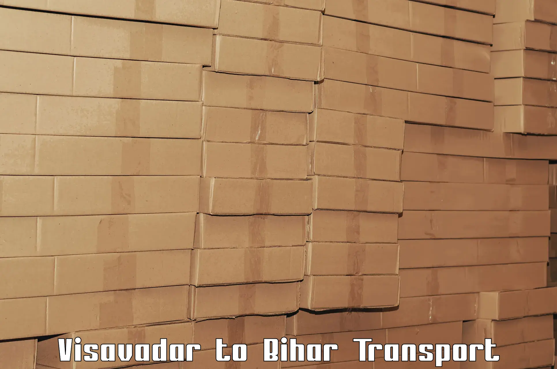 Cargo transportation services Visavadar to Udakishanganj