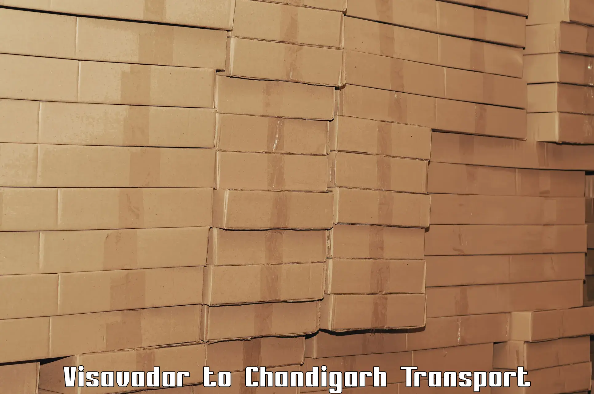 Goods delivery service Visavadar to Chandigarh