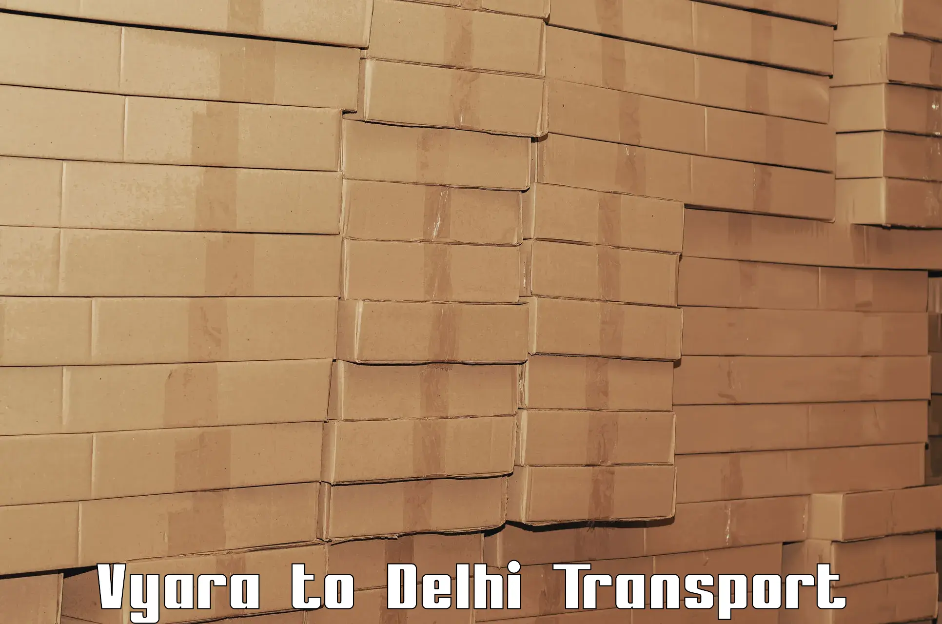 Logistics transportation services Vyara to Jhilmil