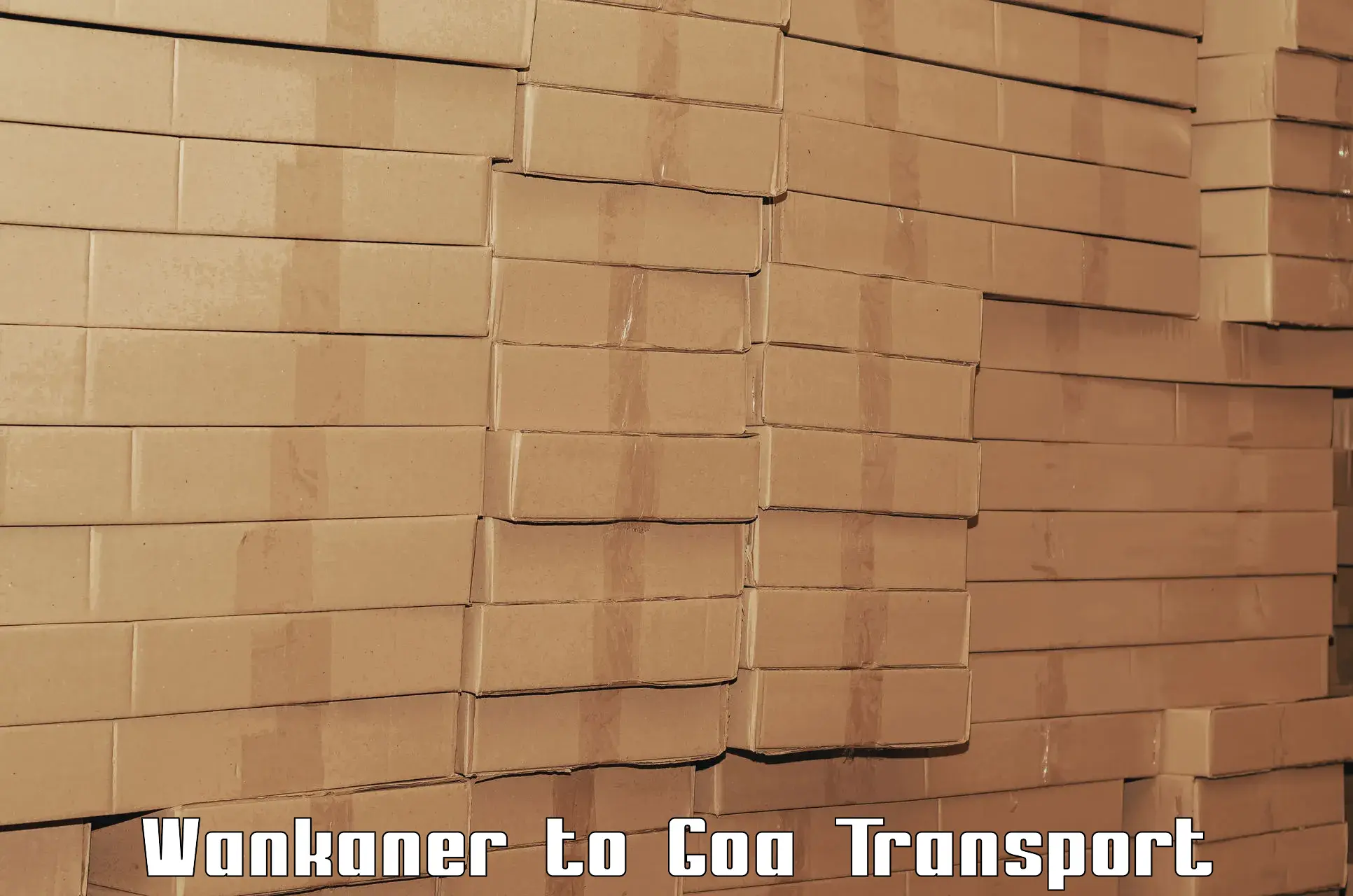 Interstate goods transport Wankaner to Ponda