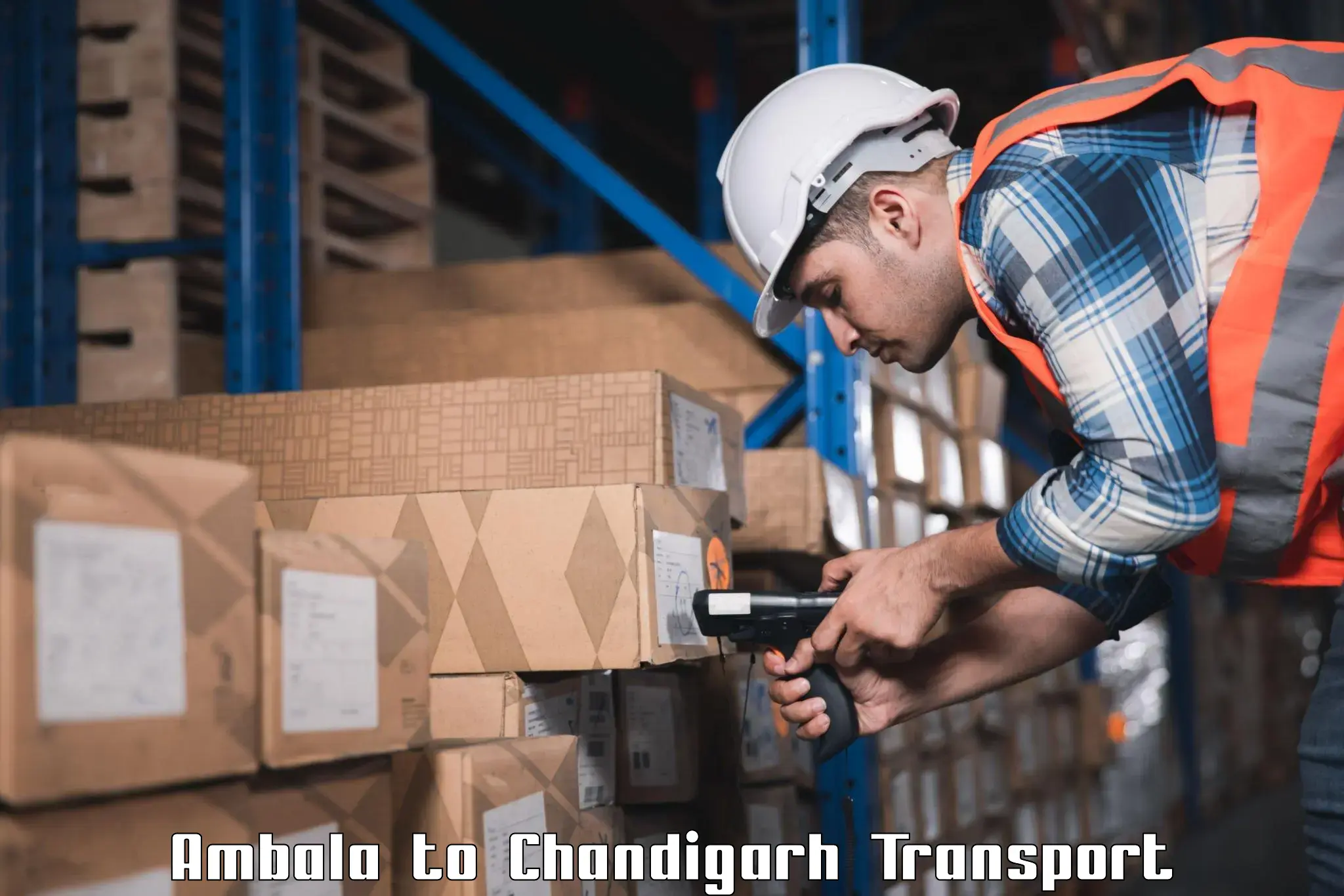 Bike shipping service Ambala to Chandigarh