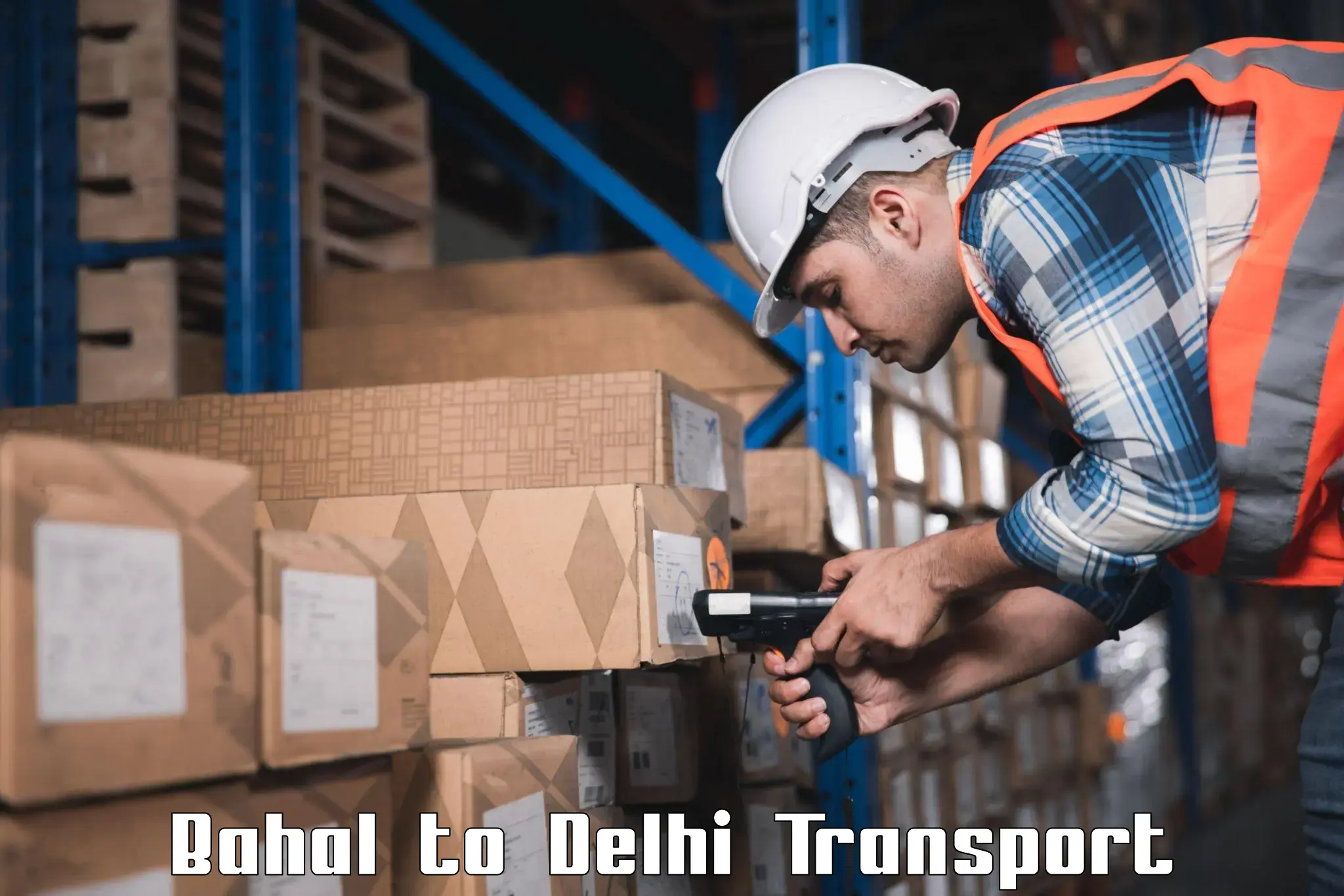 Two wheeler parcel service Bahal to IIT Delhi