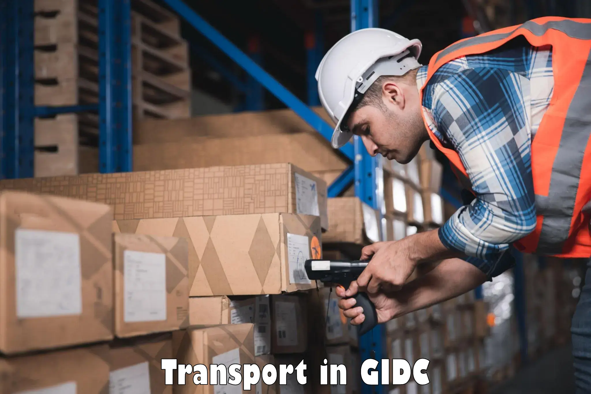 Domestic goods transportation services in GIDC