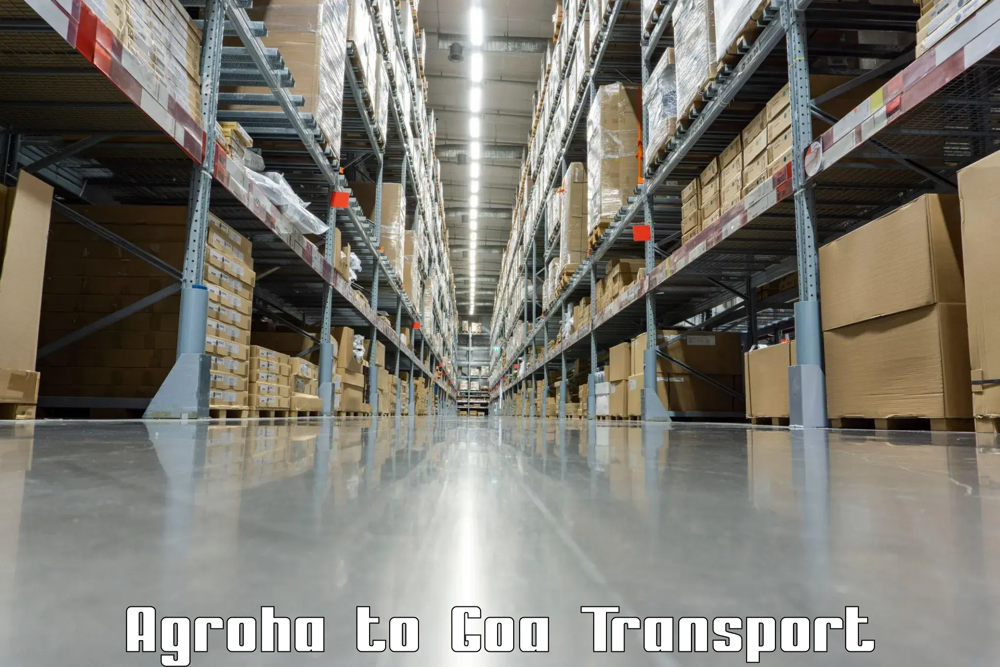Truck transport companies in India Agroha to South Goa
