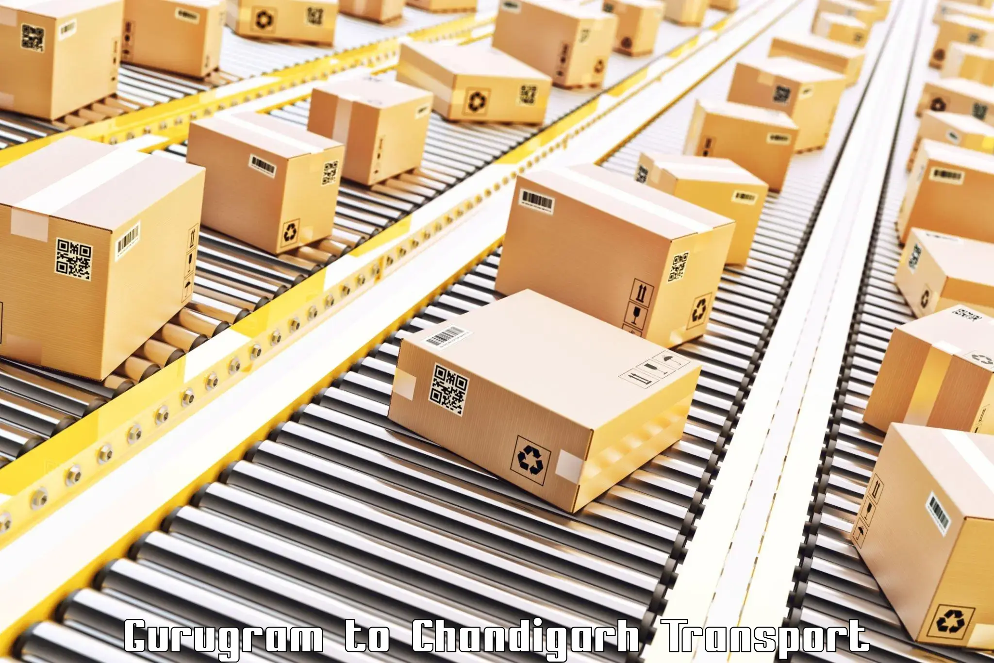 India truck logistics services Gurugram to Chandigarh