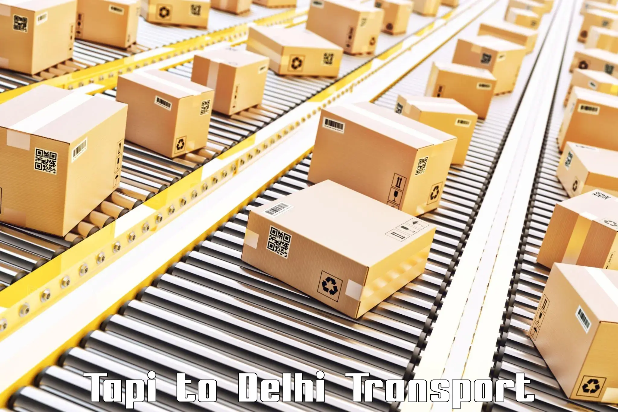 Logistics transportation services Tapi to IIT Delhi