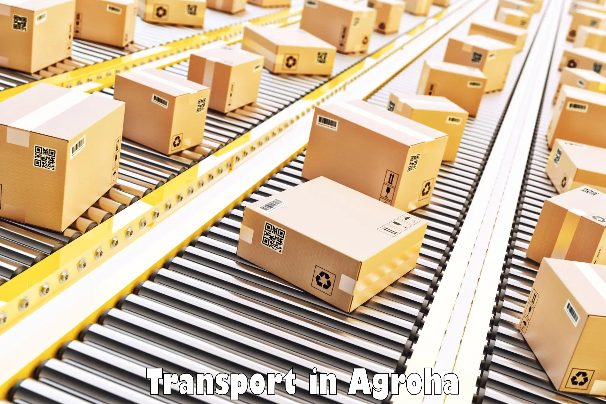 Vehicle parcel service in Agroha