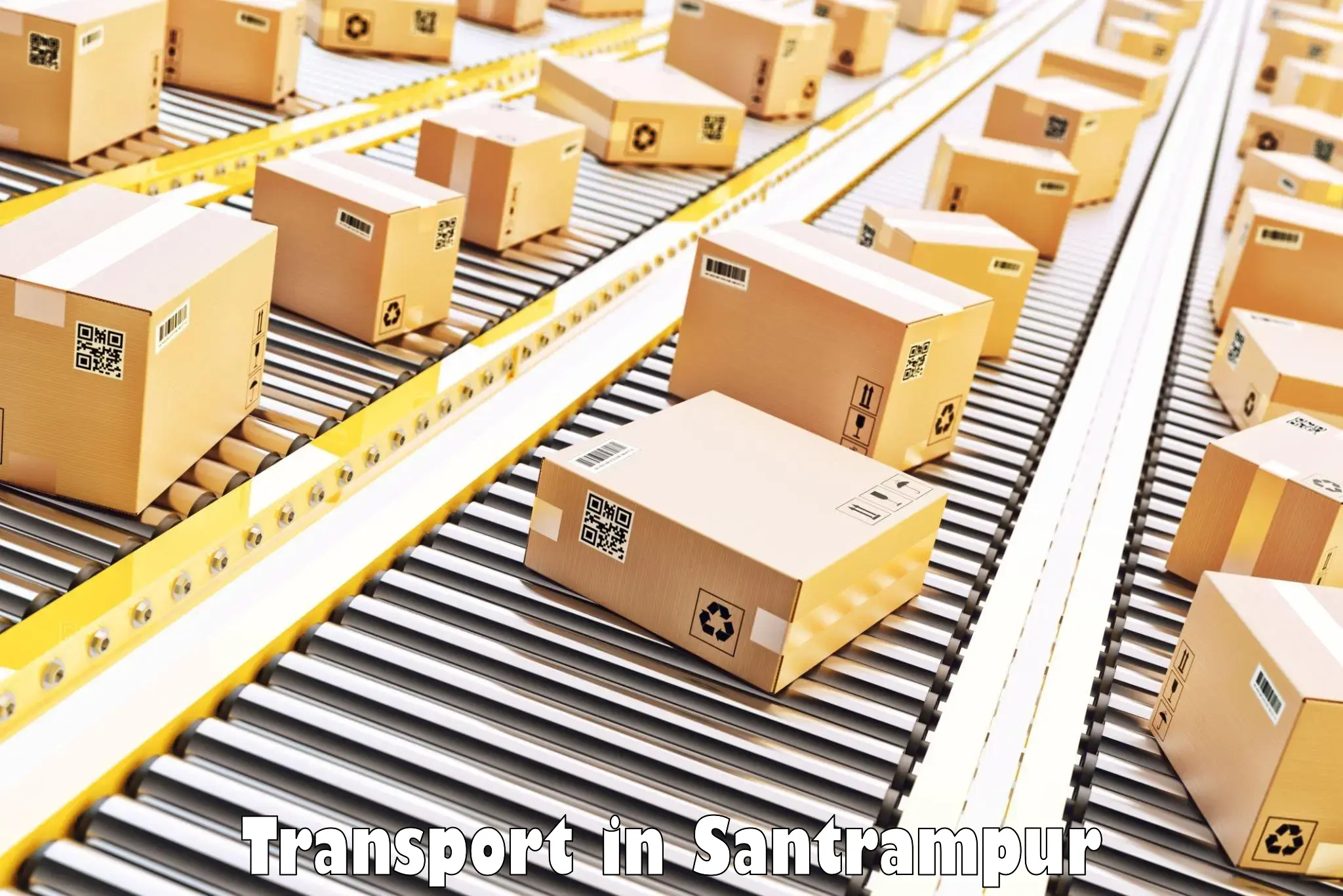 Lorry transport service in Santrampur