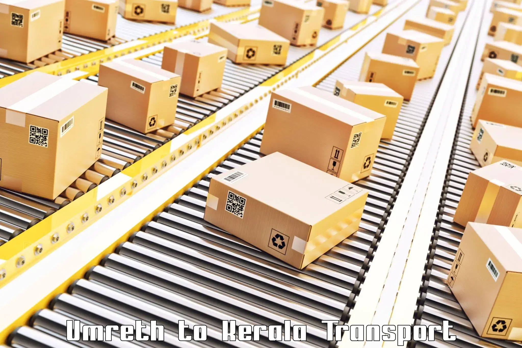 Logistics transportation services Umreth to Trivandrum