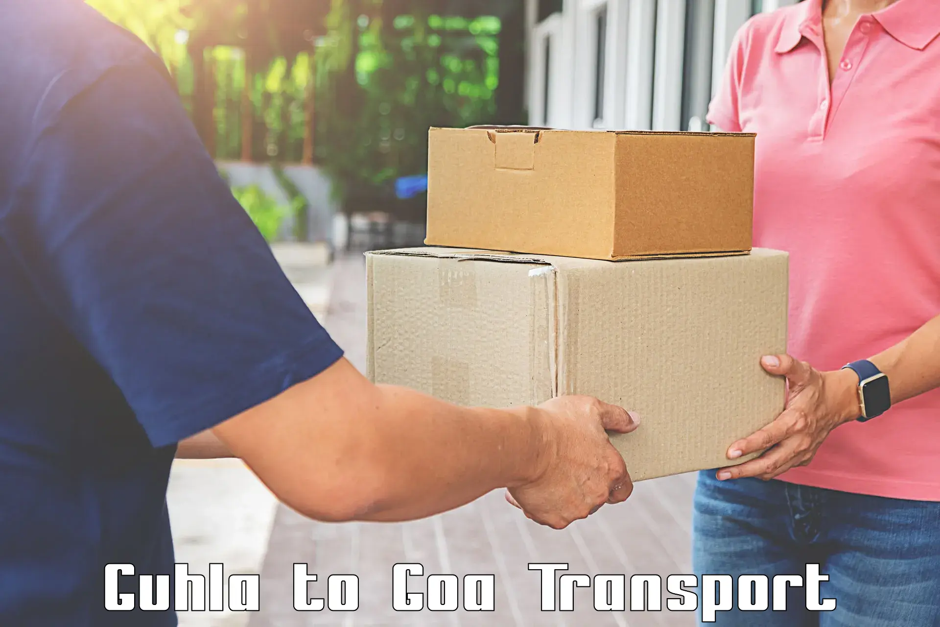 Vehicle transport services Guhla to Goa University