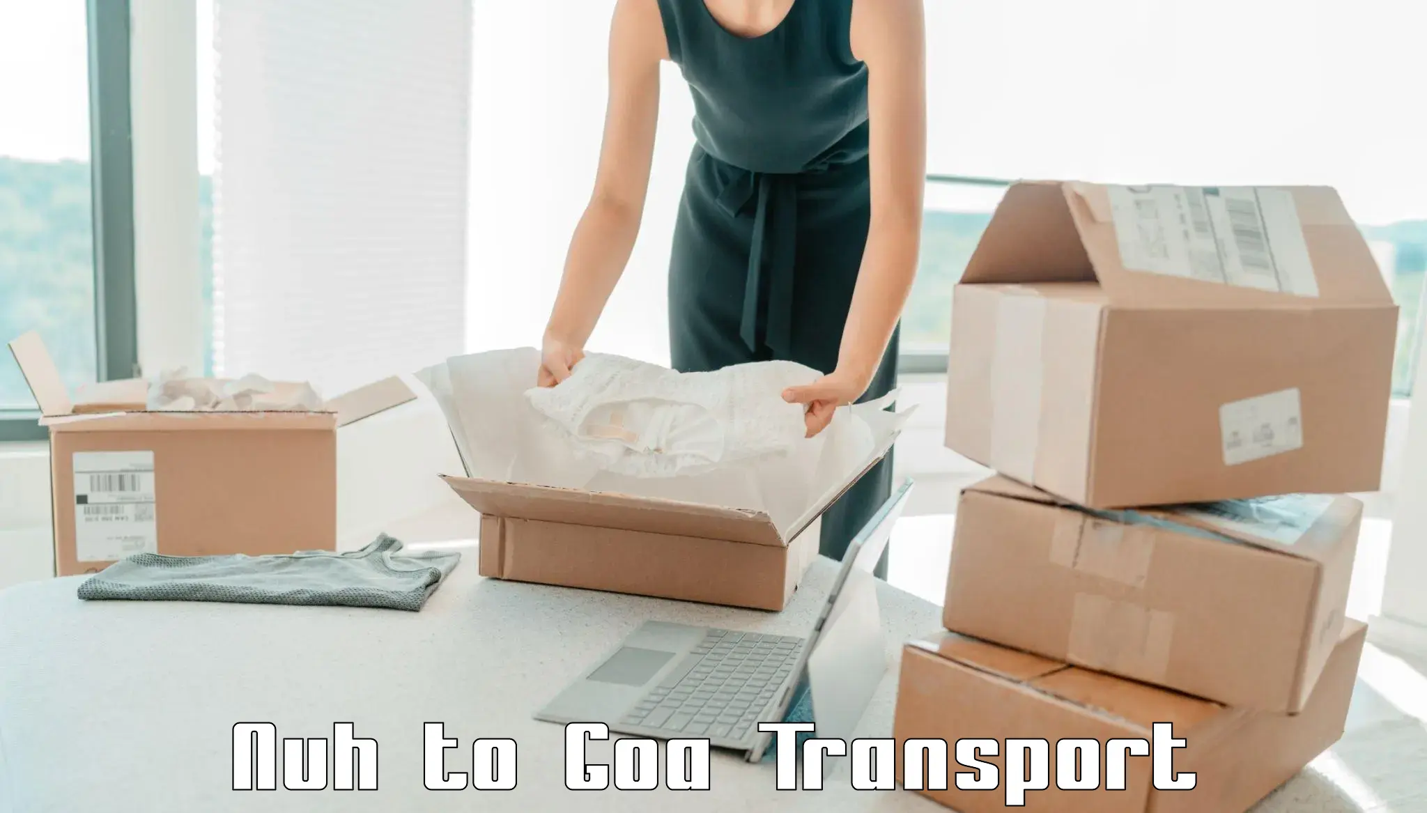 Cargo transport services Nuh to Panaji